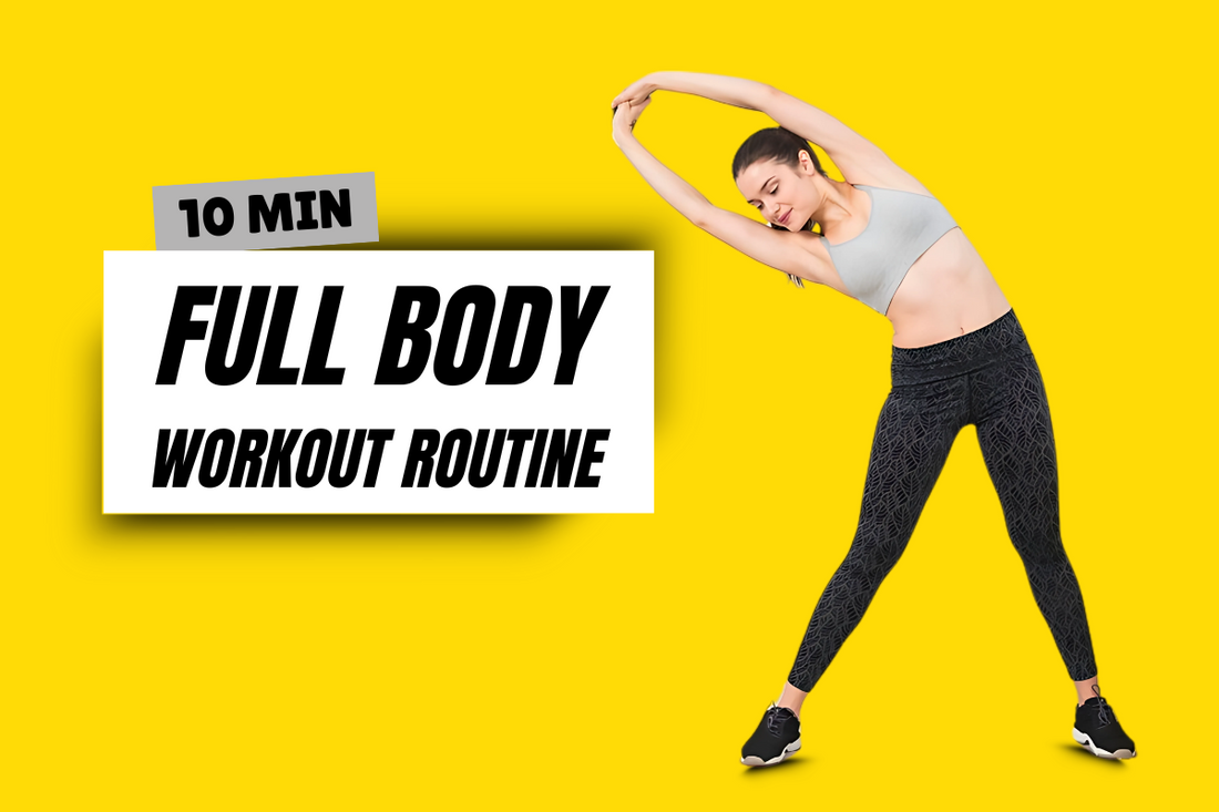 10-Minute Full Body Workout Routine without any Equipment