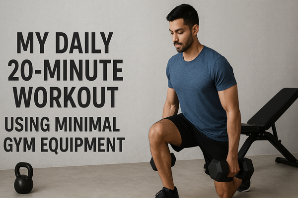 My Daily 20-Minute Workout Using Minimal Gym Equipment