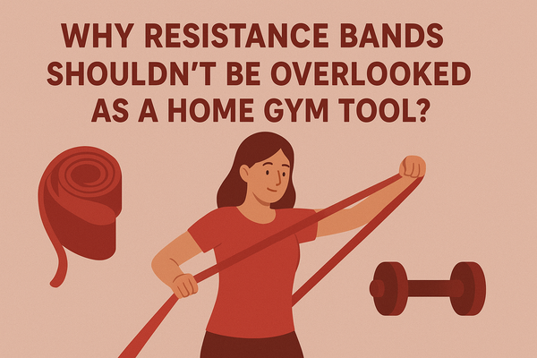 Why Resistance Bands Shouldn’t be Overlooked as a Home Gym Tool?