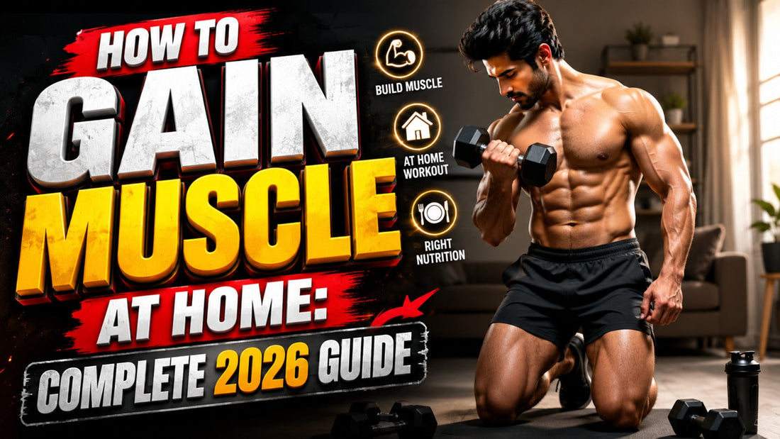 How to Gain Muscle at Home Complete 2026 Guide (No Gym Needed)