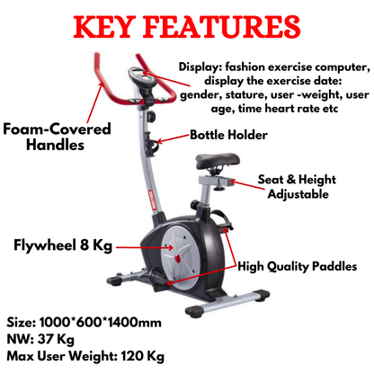 Best Exercise Upright Bike 3318-LA