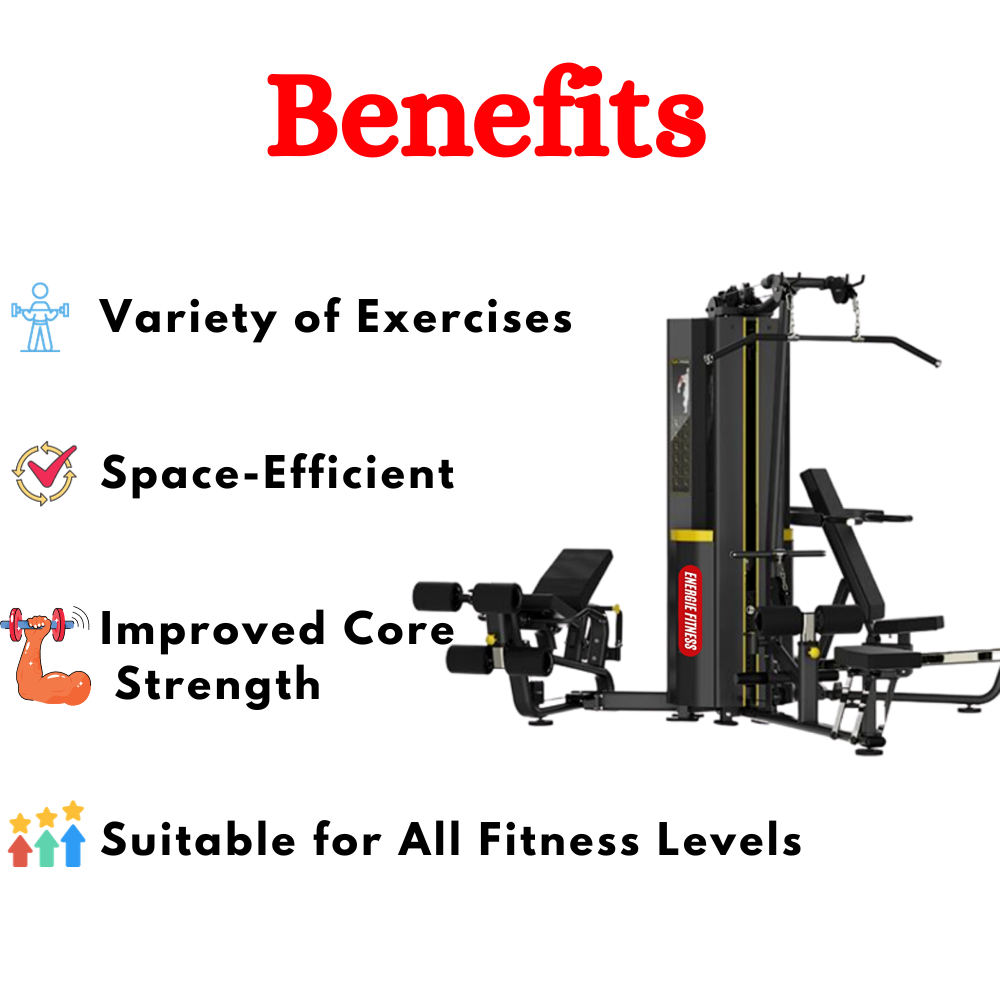 Element fitness 3 stack 4 station gym hotsell