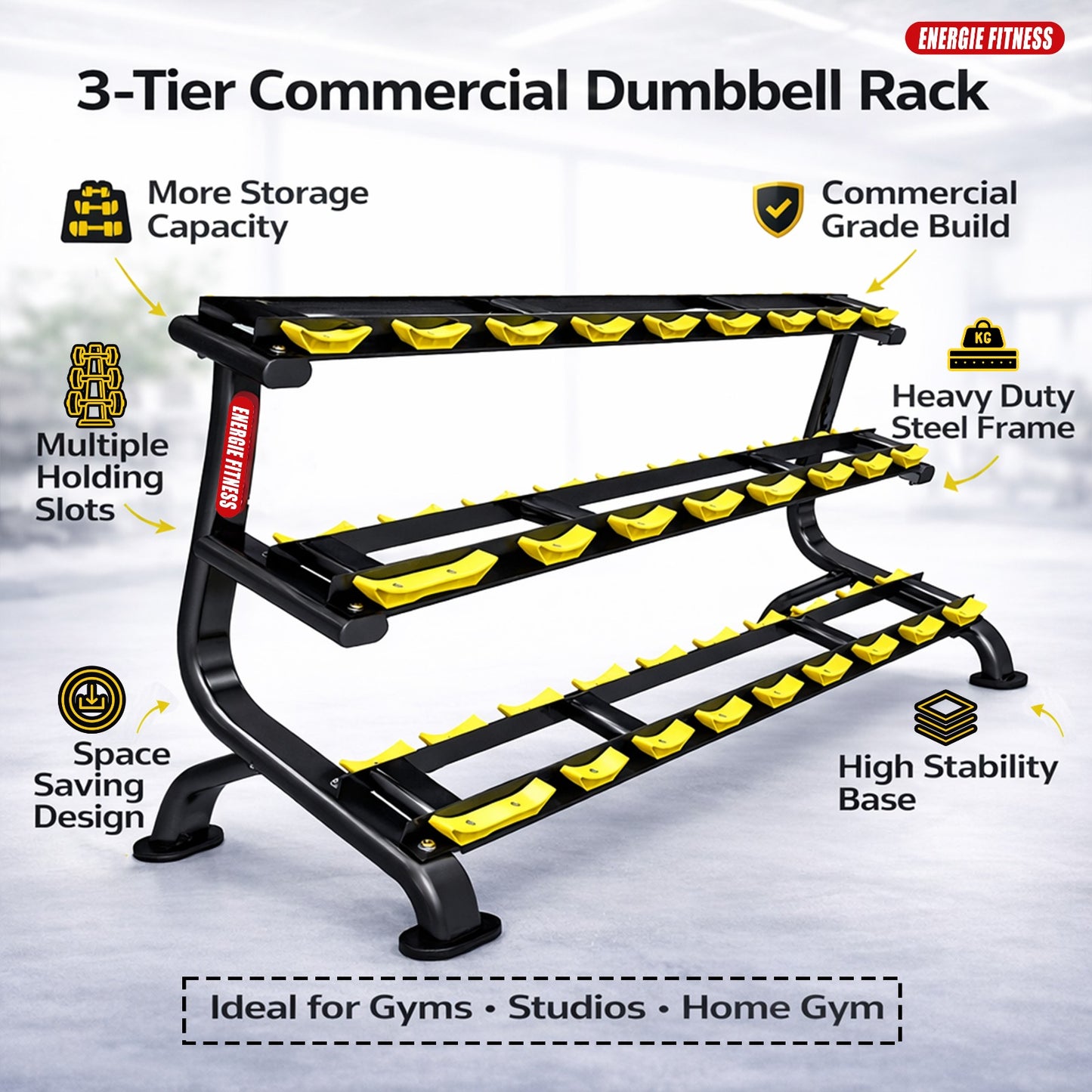 3 Tier Dumbbell Rack EFT-030