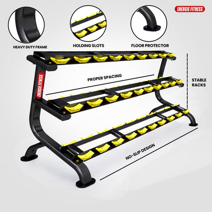 3 Tier Dumbbell Rack EFT-030