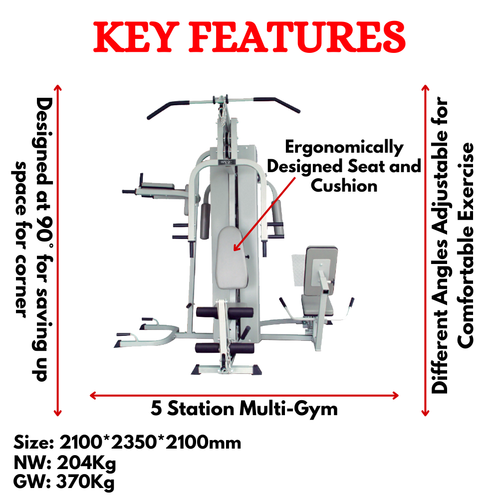 Best Multi Gym Machine -518-BI – EnergieFitness