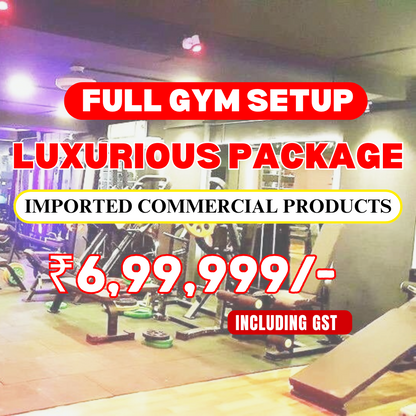 Complete Gym Setup: Under 7 Lakhs