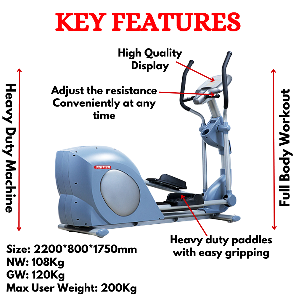 Best Commercial Elliptical Cross Trainer 8618-A