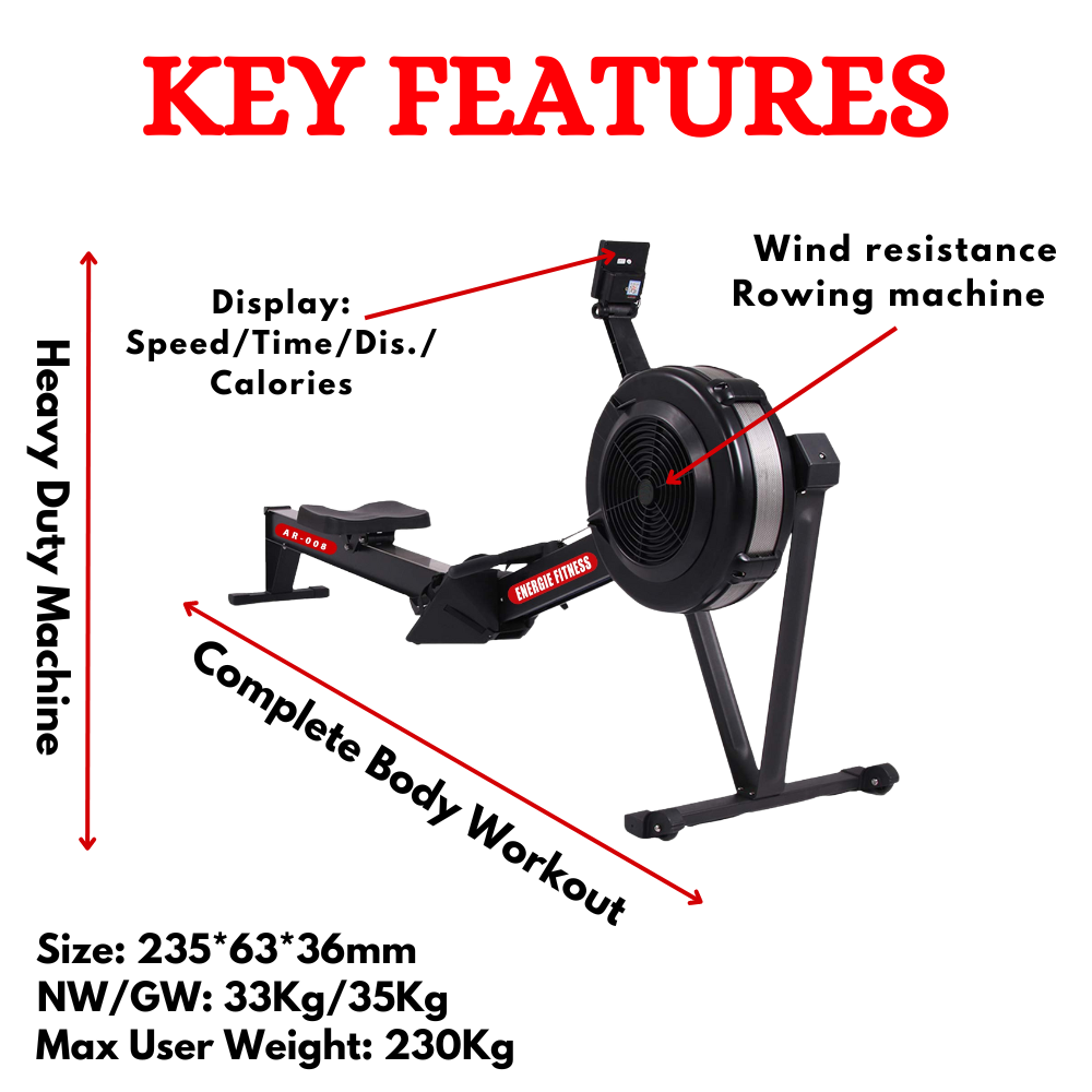 Best Air Rowing Machine - AR-008