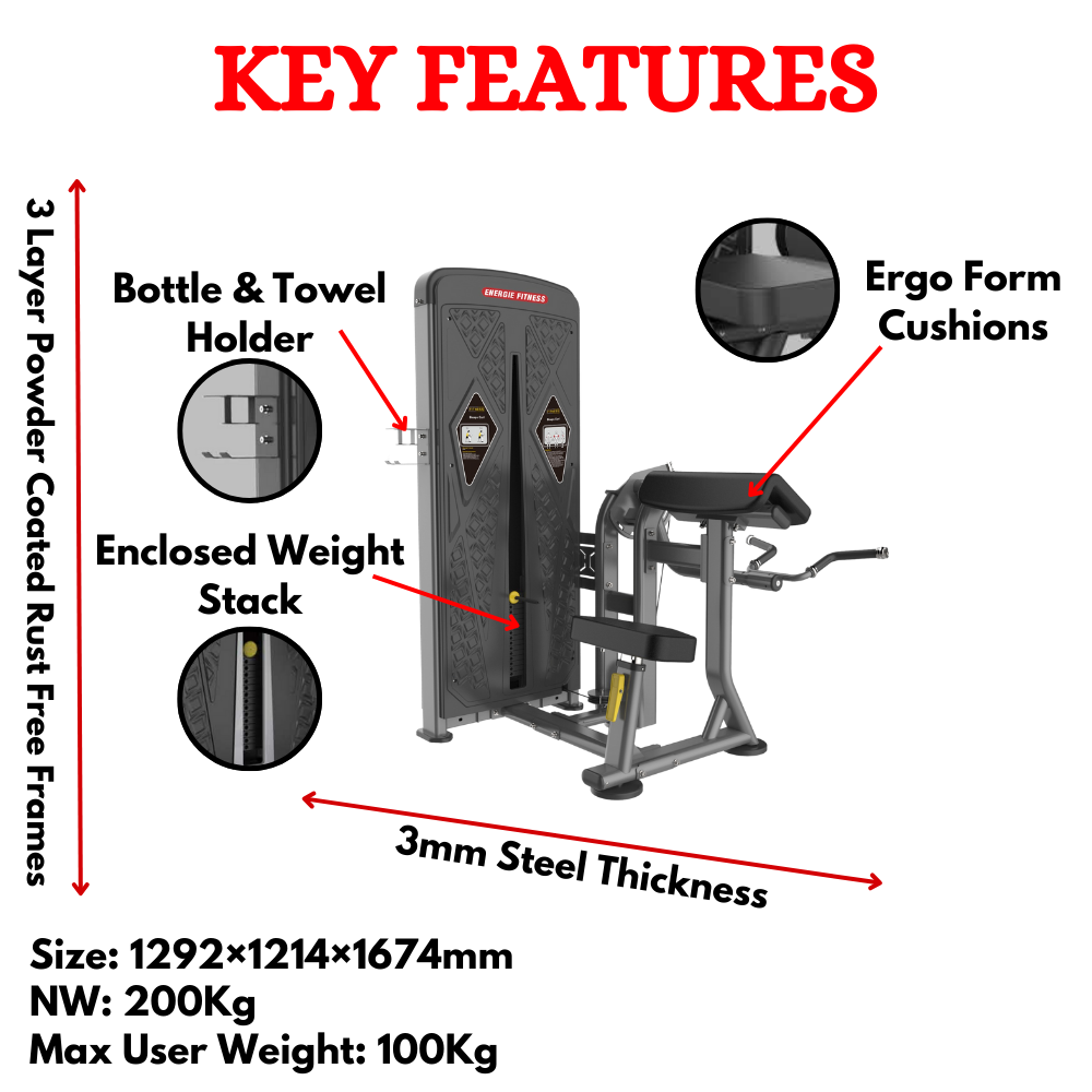 Bicep Curls Machine- BU-006