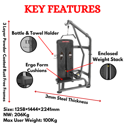 High Pully Exercise Machine- BU-012