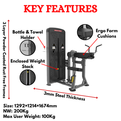 Biceps & Triceps Machine- BU-0607