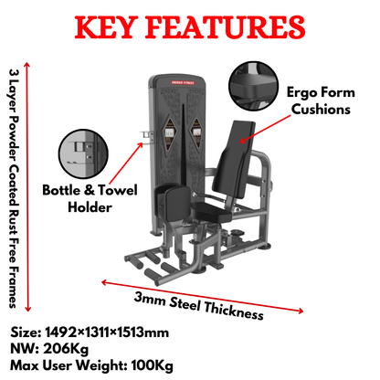 Adductor and Abductor Machine- BU-1819