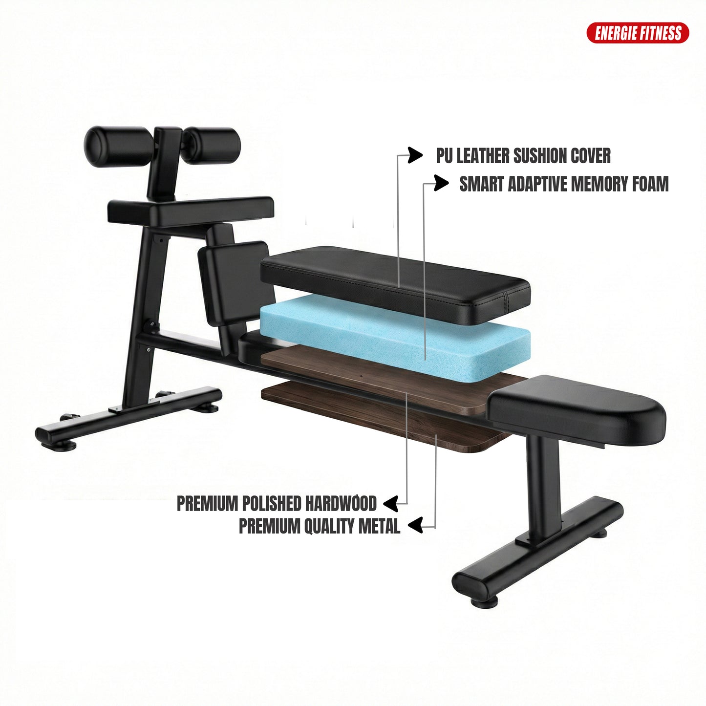 Best Crunch Bench in India-J-035