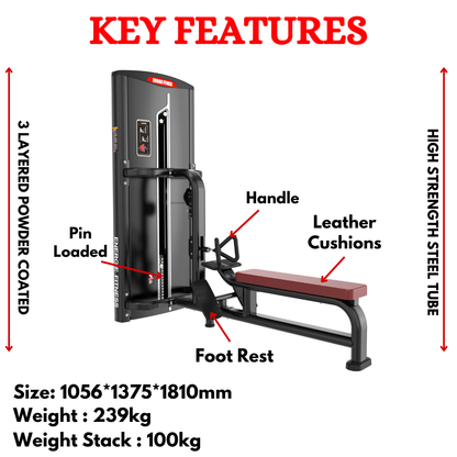 India's Best Low Row Machine ERT-012A