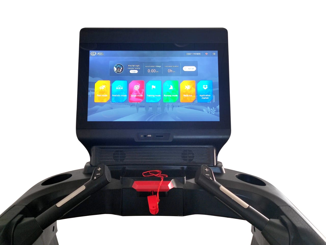 Treadmill ECT-106C with touch screen android version