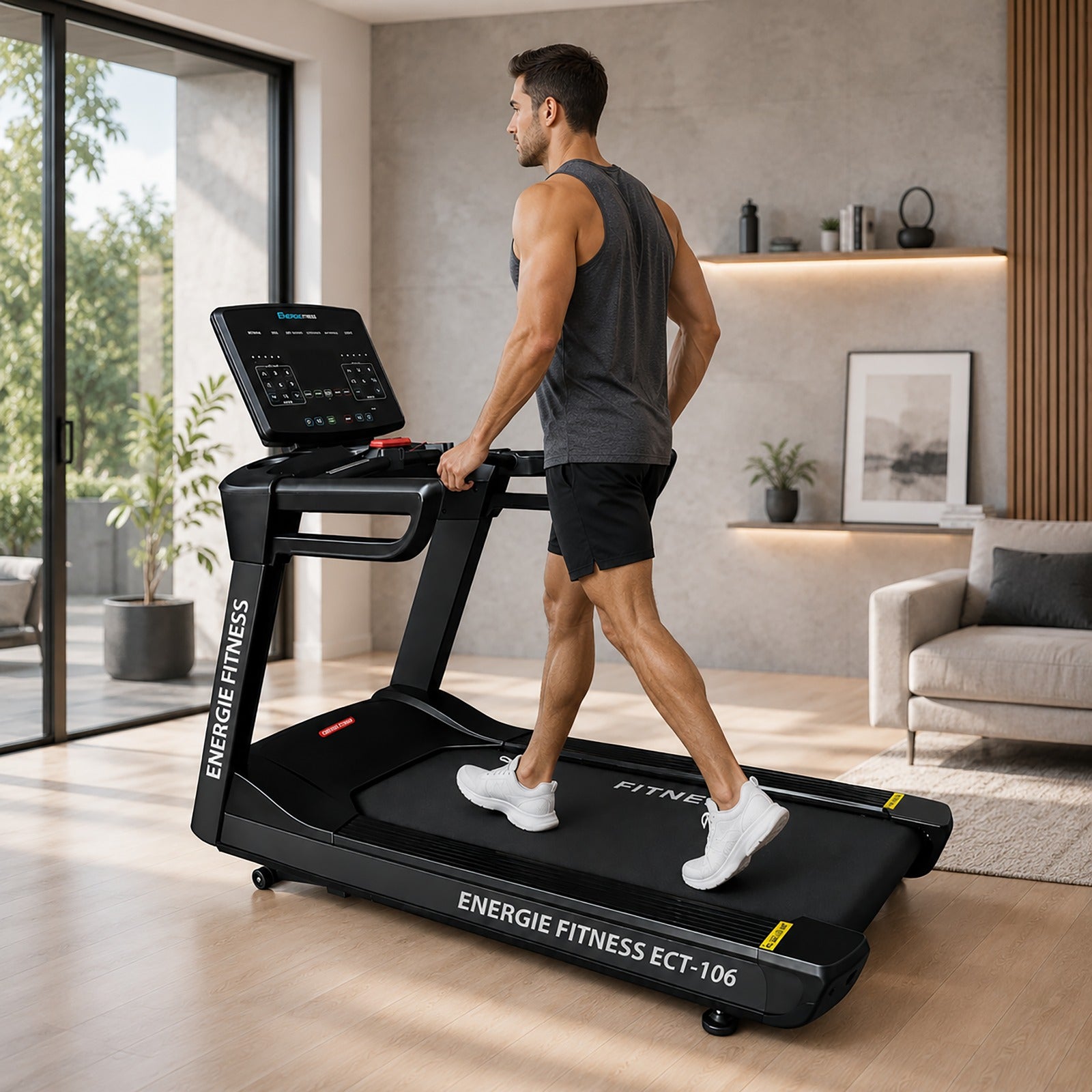 Best Heavy Duty Commercial Treadmill in India ECT-106