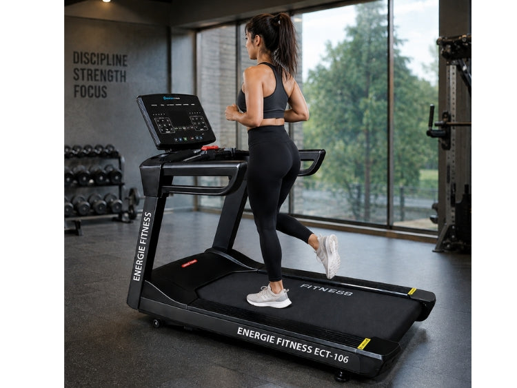 Best Heavy Duty Commercial Treadmill in India ECT-106
