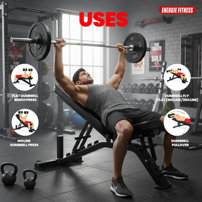 India's Best Flat Incline Bench BX-037