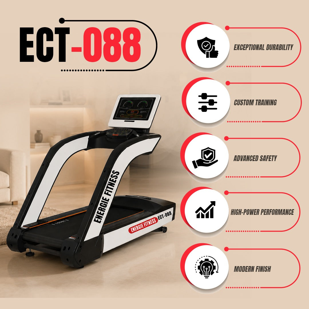 Best Gym Monster Treadmill ECT-088W