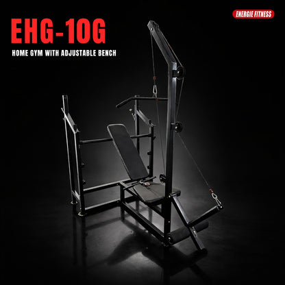 Best Home Gym with Adjustable Bench EHG-10G