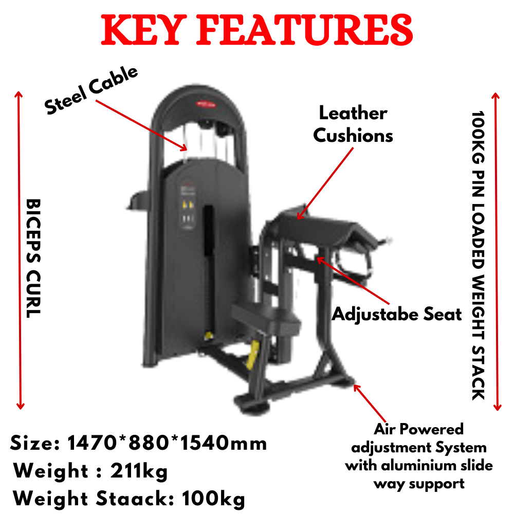 Imported Biceps Curl Machine-BK-006