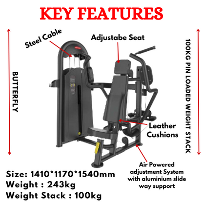 Best Butterfly Exercise Machine BK-002 – EnergieFitness