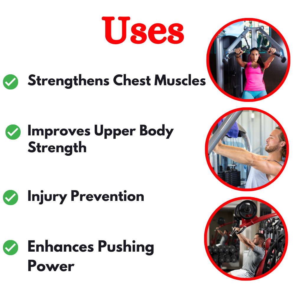 Best Seated Chest Press and Lat Pull Down- ETB-205