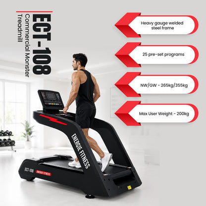Commercial Monster Treadmill ECT-108