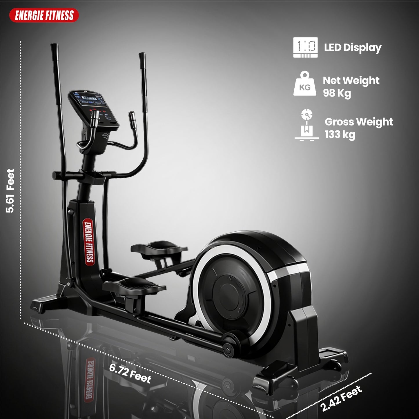 Commercial Elliptical Cross Trainer FT-6804 (Lite)