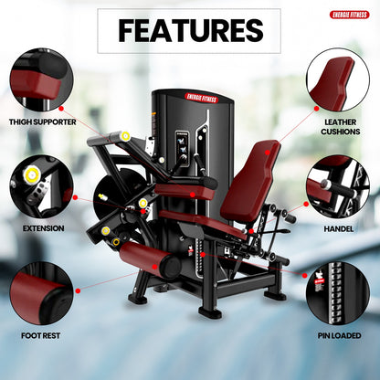 Commercial Leg Curl And Extension Machine ERT-1314