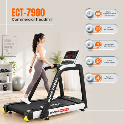 Commercial Treadmill in India ECT-7900