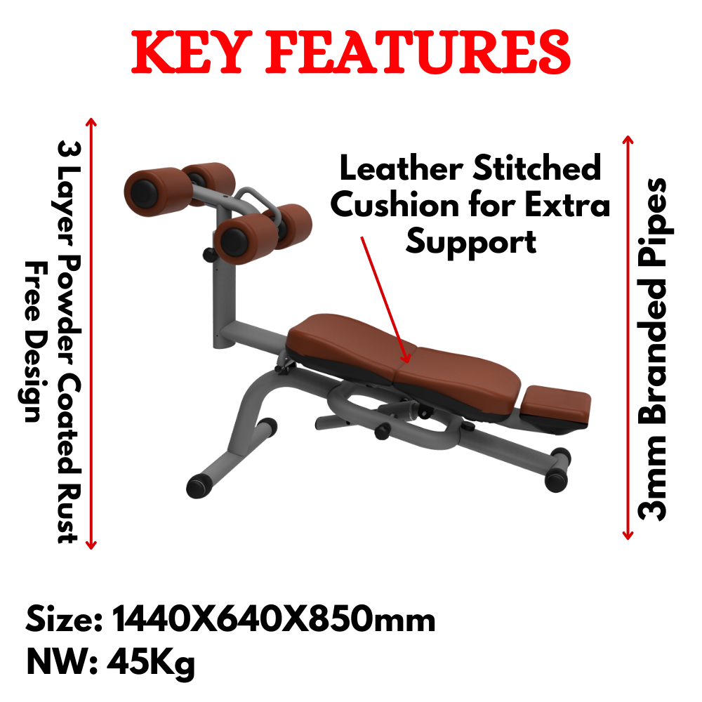 Best Quality Crunch Bench for Exercise- ER-15