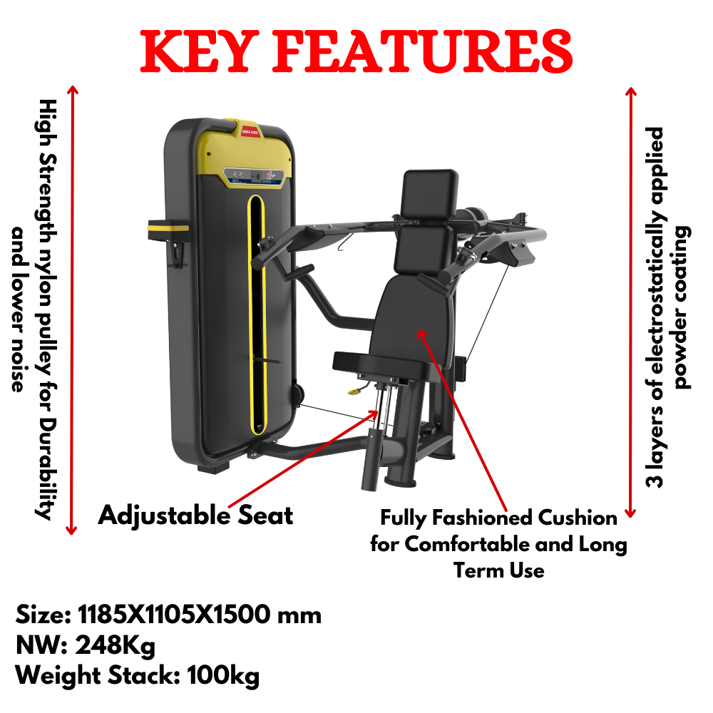 Deltoid Raise Exercise Machine - BMW-003A