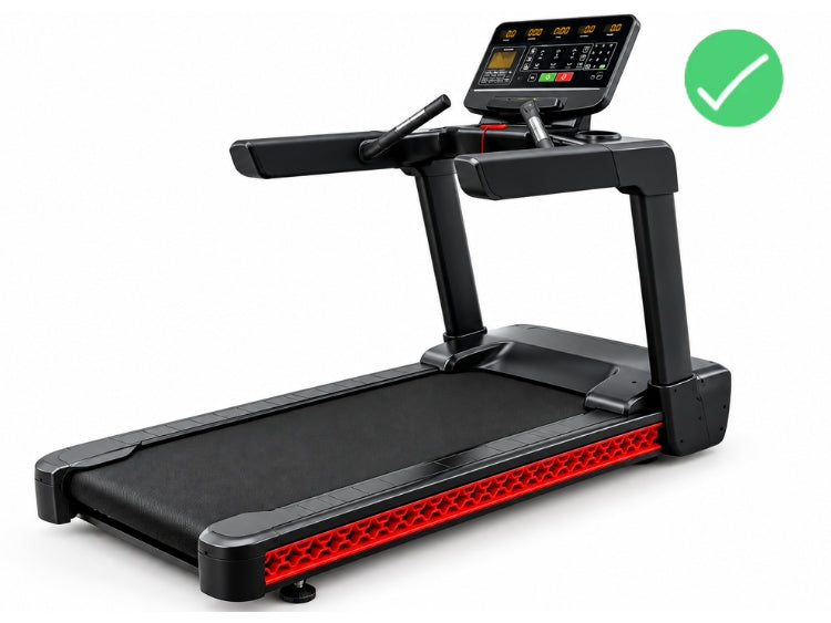 ECT-066 Commercial Treadmill  Heavy-Duty Gym Treadmill India
