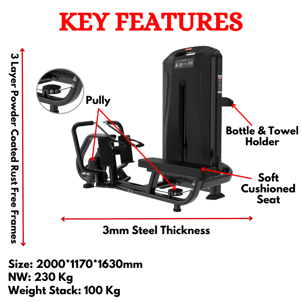 ISO Long Pull Row Machine EDT-012A