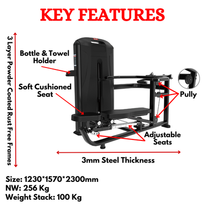 Chest Press And Shoulder Press Machine EDT-03A