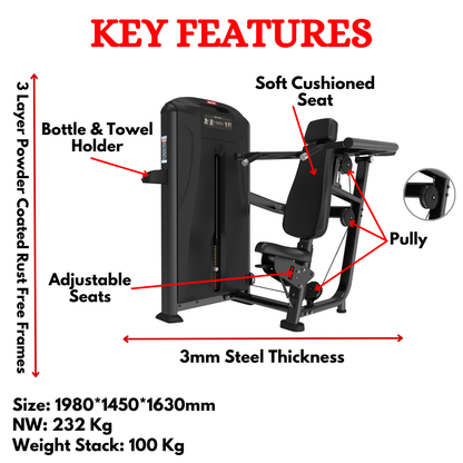 Shoulder Press Exercise Machine EDT-03