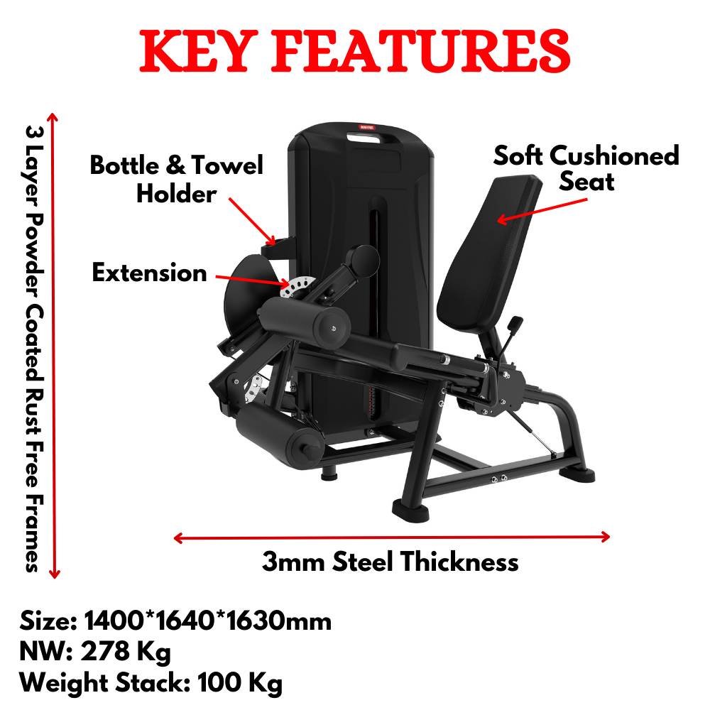 Seated Leg Curl and Extension EDT-1314