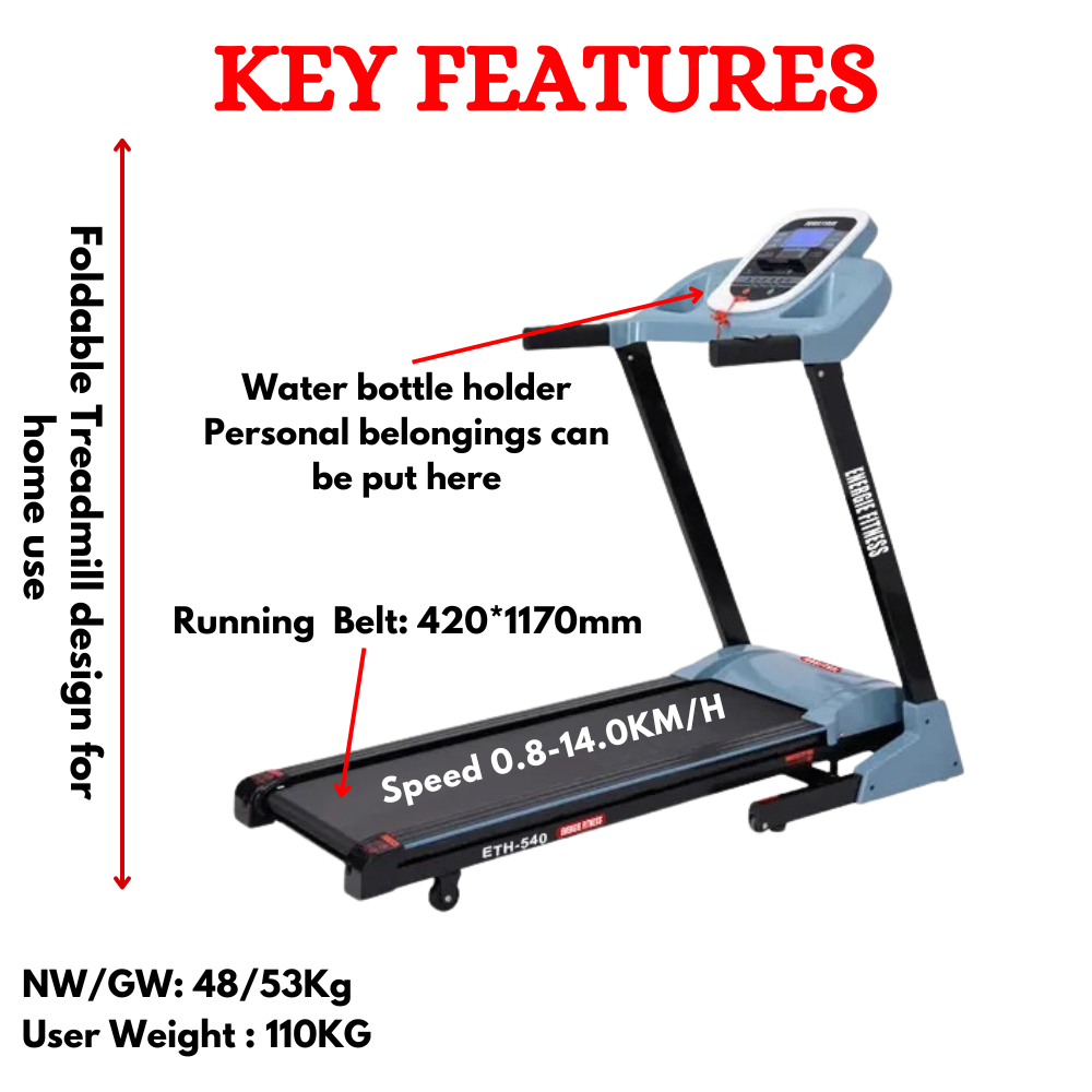 Best home Use Treadmill EHT-540