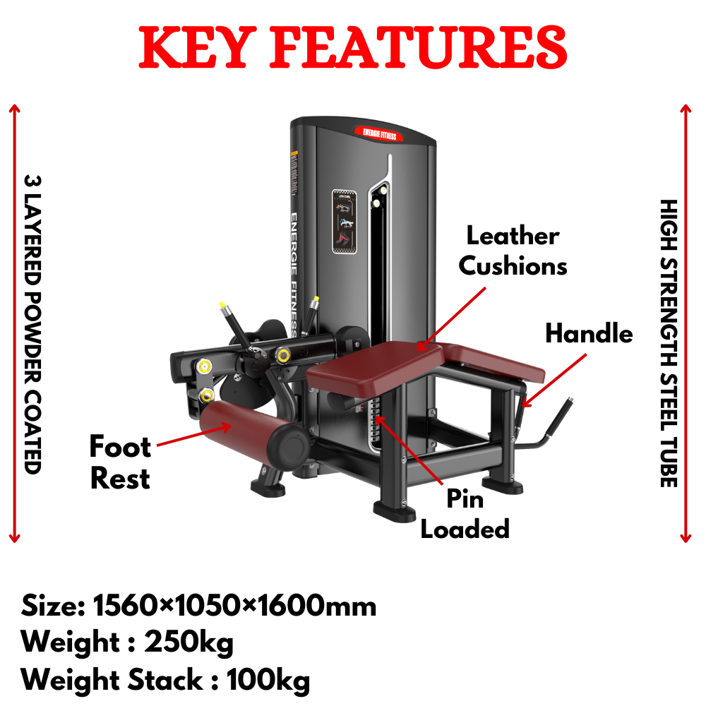 Premium Prone Leg Curl Machine ERT-013A