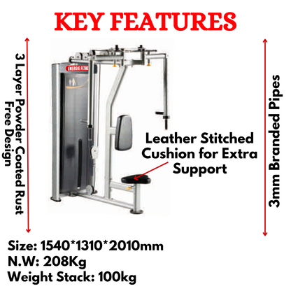 Latest Pectoral Fly /Rear Deltoid Machine ES-015