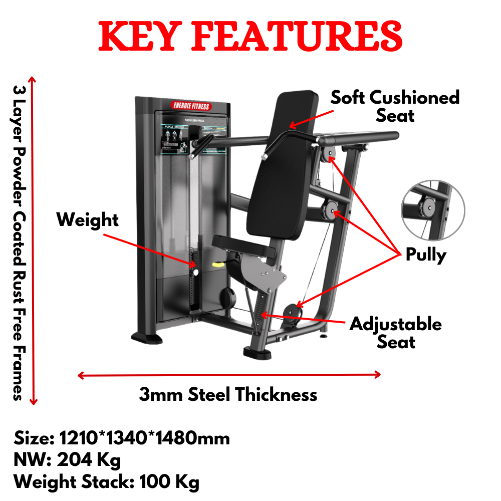 Gym Equipment Shoulder Press ESB-03