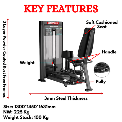 Abductor And Adductor Exercise Machine ESB-1819