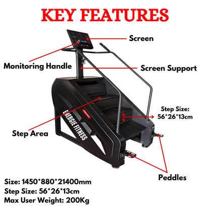 Stair Master Machine Price in India ESM-101A