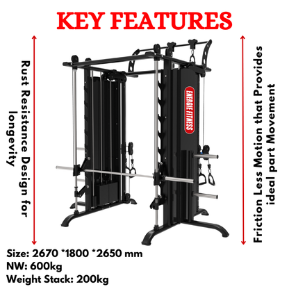 Best Multi Functional Trainer & Smith Machine ETB-90