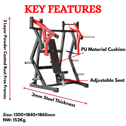 Seated Chest Press Machine ETM-04