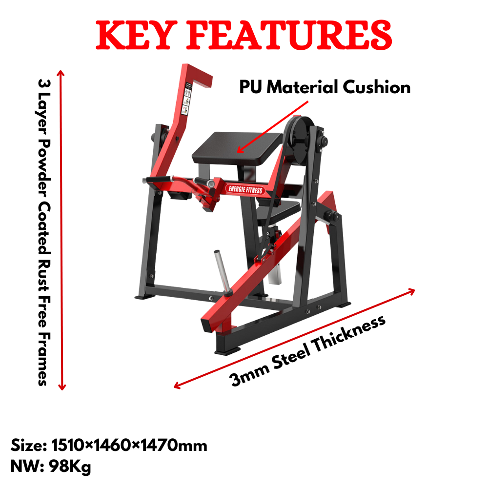 Premium Seated Bicep Machine - ETM-29