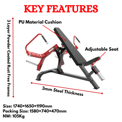 Best Incline Pec Fly Machine in India - ETM-56