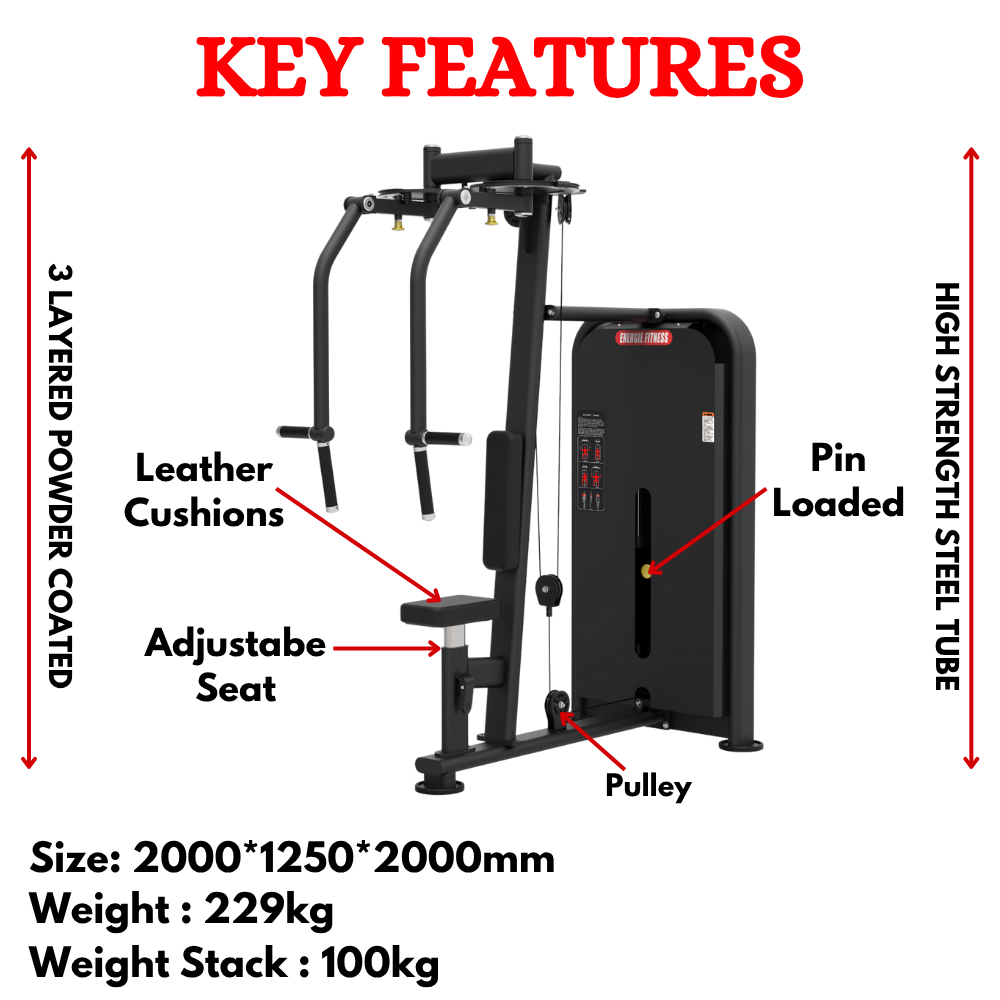Premium Butterfly  Chest Machine EXT-02A