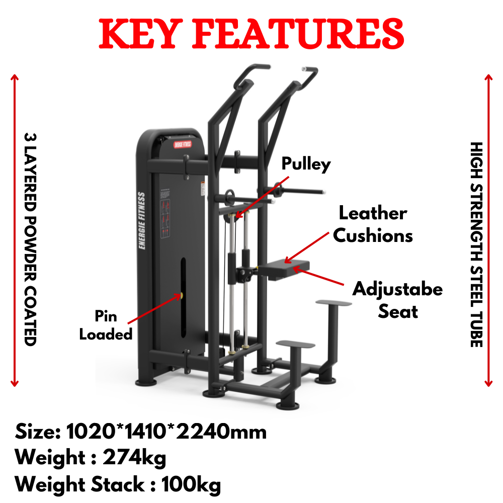 Assisted Chin Up Machine EXT-08